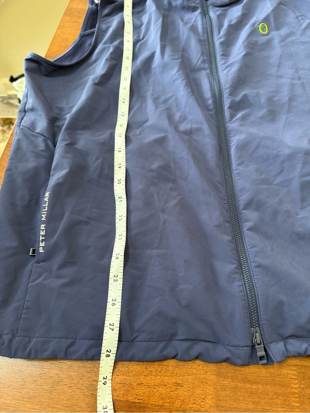 Peter Millar Dunes Navy Wind & Water Resistant Golf Vest Men’s XXL - Picture 7 of 11